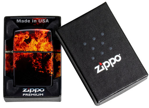Зажигалка ZIPPO Пламя из ада | Fusion Inferno 46389  фото 9