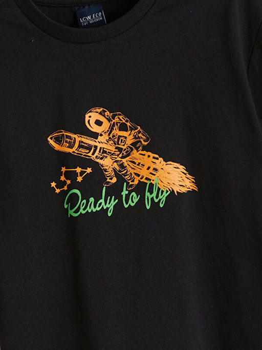 Bisiklet Yaka Erkek ?ocuk Ti??rt