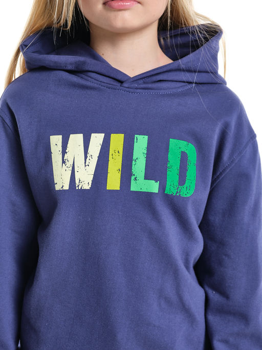 Толстовка с принтом WILD UD 8063 синий - Mini maxi фото 3