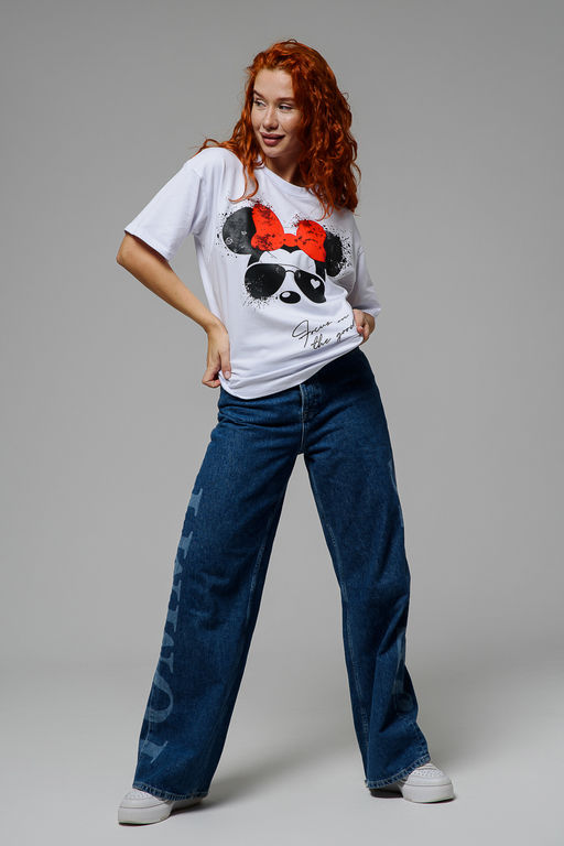 8506/1 Футболка женская оверсайз - Натали фото 219