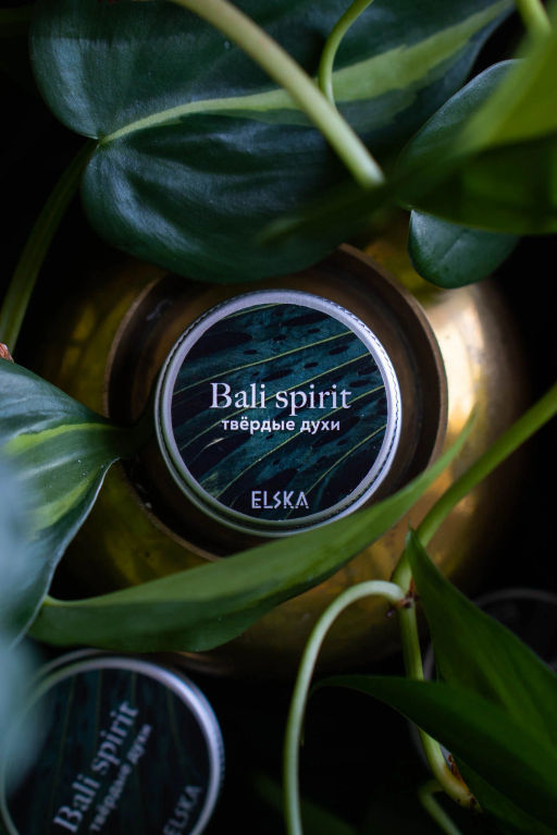 ТВЕРДЫЕ ДУХИ BALI SPIRIT: с эфирными маслами лемонграсса, иланг-иланга и пихты, 10 гр (с биркой) - Elska фото 9