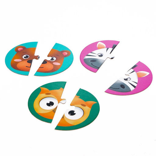 Макси-пазлы в металлической коробке Милые зверята, 15 пазлов - Puzzle time фото 3