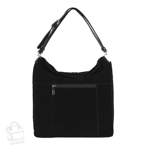 Сумка женская кожаная 99505AA black Velina Fabbiano-Safenta в Новосибирске