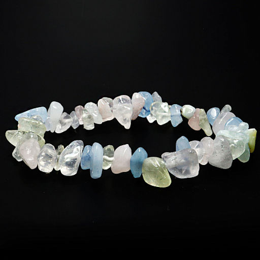 Браслет из камня Морганит привлекает счастье