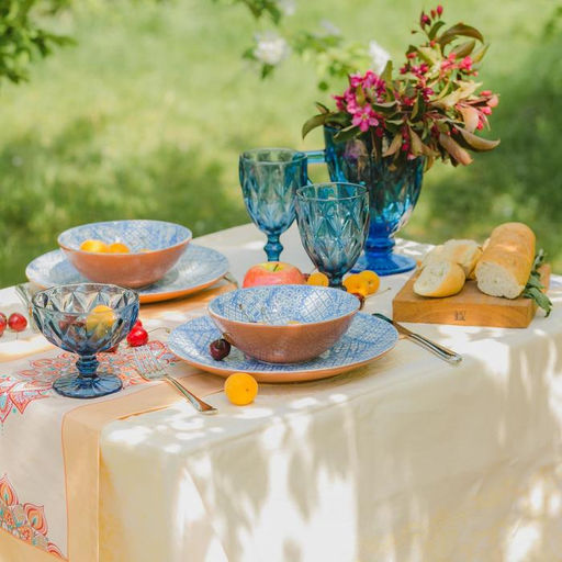 Кувшин для воды Magistro «Круиз», 1.1 л, 14×19.5 см, стекло, синий