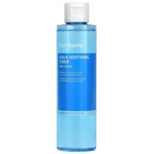 Real Barrier Aqua Soothing Toner, 200ml - Успокаивающий тоник для увлажнения кожи