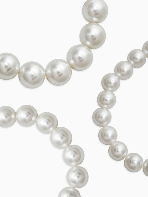 Браслет «Бусины жемчуга», набор 3 шт. №10.12.14, белый