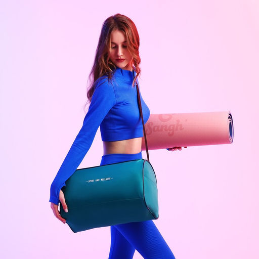 Сумка спорт Sport and wellness, 40*24*21, отд на молнии, зеленый - Nazamok фото 4