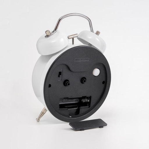 Будильник «Прованс», дискретный ход, d=9 см, с подсветкой, 17×11 см, от батарейки АА