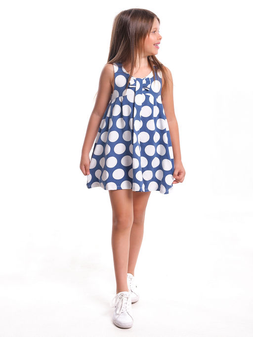 Платье для девочки UD 1540 горох - Mini maxi фото 7