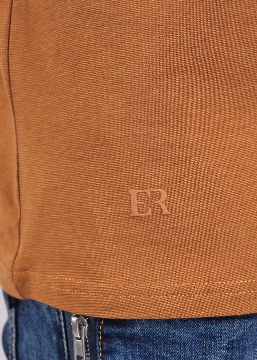 CLE фуфайка муж600431гн кор.р меланж коричневый - Clever wear фото 2