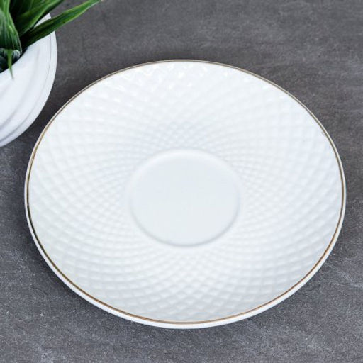 Чайный набор 2 предмета 250 мл PVC / TC69E-2PV 230 /уп 36/ костяной фарфор - Галеонтрейд фото 3