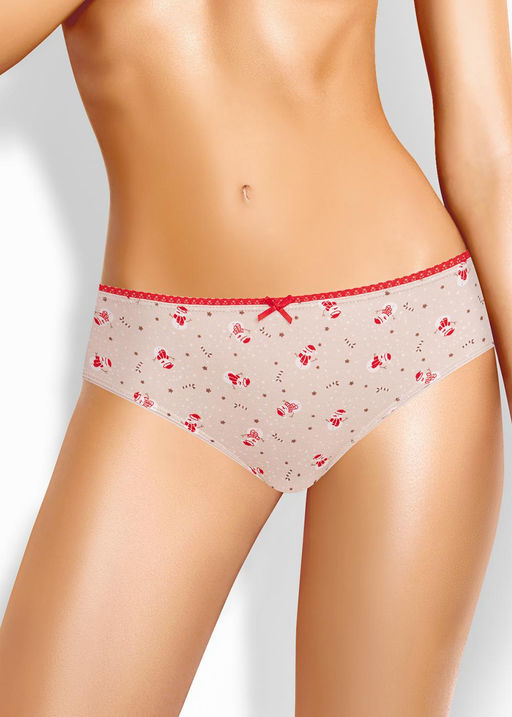 Трусы женские бикини Новогоднее чудо