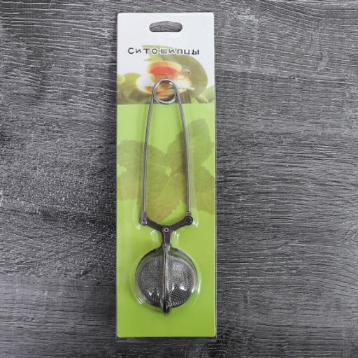 Ситечко-щипцы для чая 16 см / 787-17 /уп.288/ - Галеонтрейд фото 2