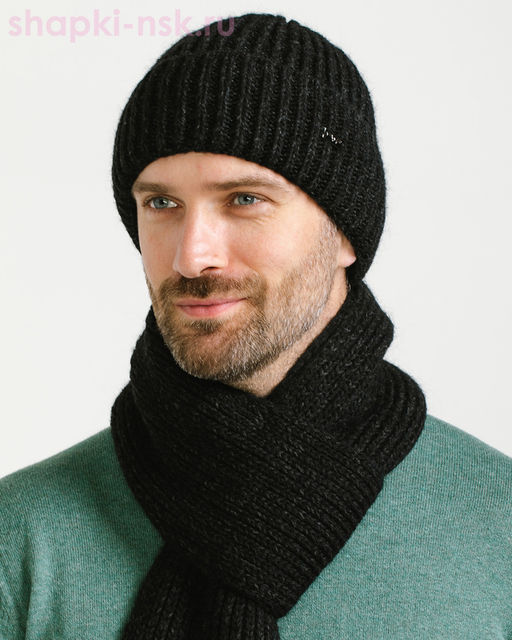 235 T Шапка мужская флис (56-58)