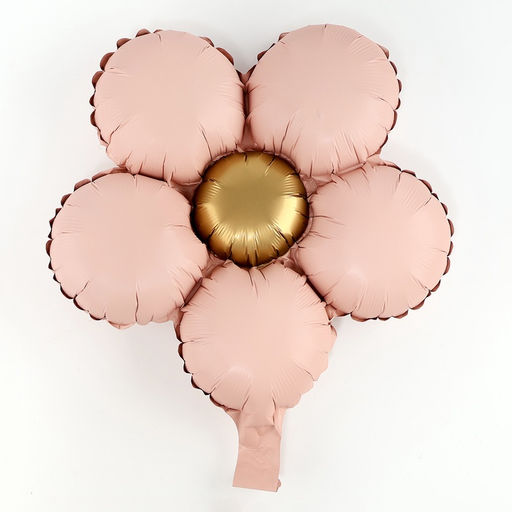 Цена за 5 шт. Шар воздушный фольгированный 18" «Цветочек», матовый