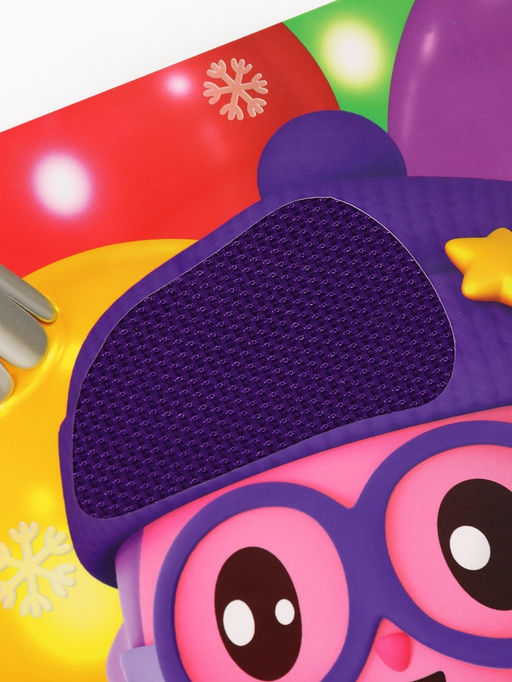 Тактильная книга «Малышарики», 12 стр., Малышарики