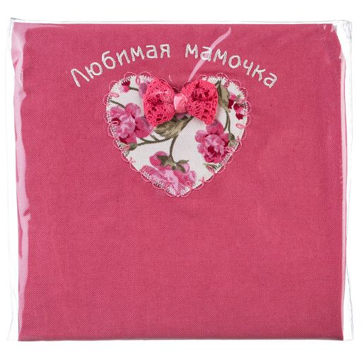 ФАРТУК ЛЮБИМАЯ МАМОЧКА, РОЗОВЫЙ+ЦВЕТЫ, 100 - Lefard фото 2