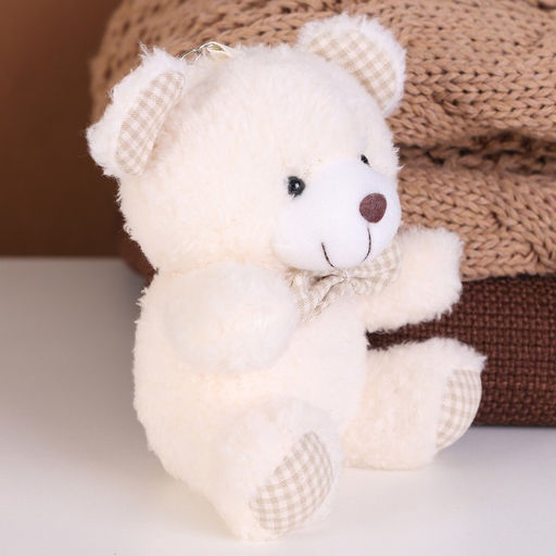 Мягкая игрушка Мишка на брелоке, 12 см, цвет МИКС - Simaland фото 2