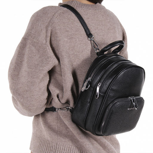 Рюкзак  670100 black Velina Fabbiana-Safenta