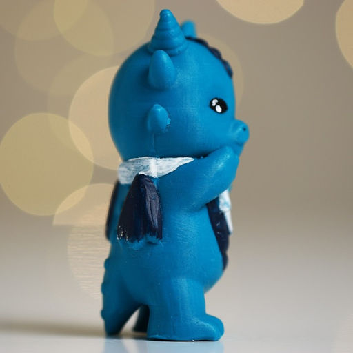 Мыло для рук Дракончик Йова синий, 58 г, Чистое счастье  фото 3