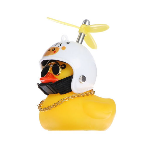 Утка с пропеллером, жёлтая, барашек