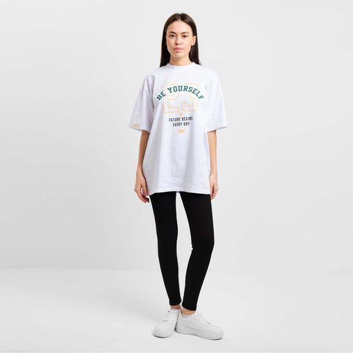 Футболка женская Mist Old School размер 48, цвет белый