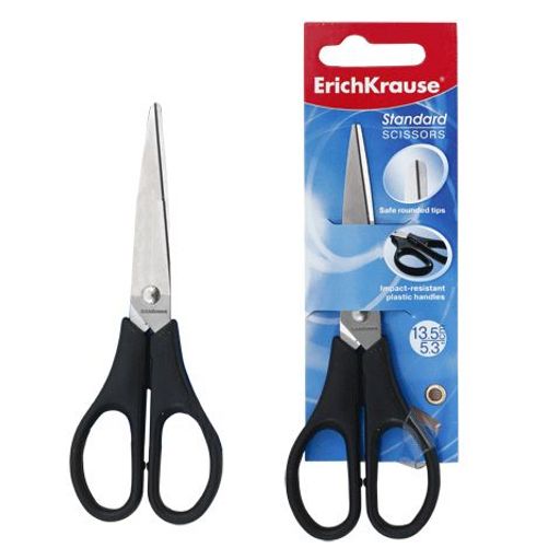 Ножницы ErichKrause "EasyCut" 135мм (21919)