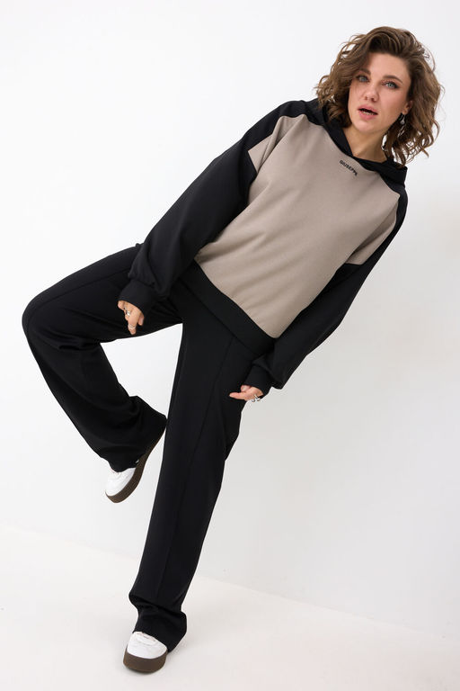 Костюм BegiModa 3103 черный кварц  фото 7