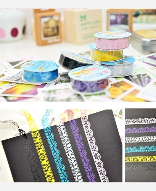 Скотч ажурный. В ассортименте. 903966 - Yiwu youda import & export co фото 7