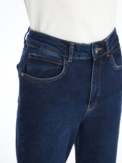 Wideleg Kad?n Jean Pantolon