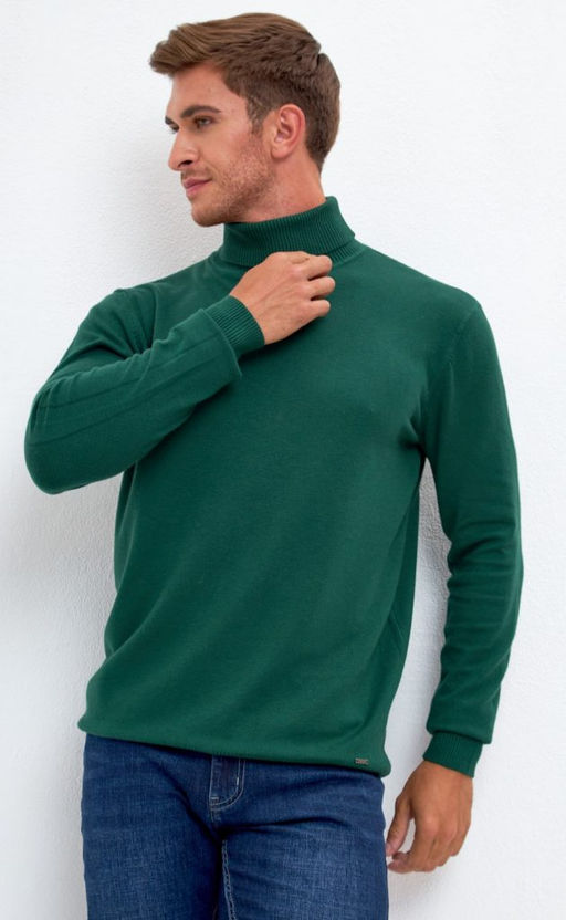 Водолазка мужская F121-01-868 зеленая - Fine joyce фото 10