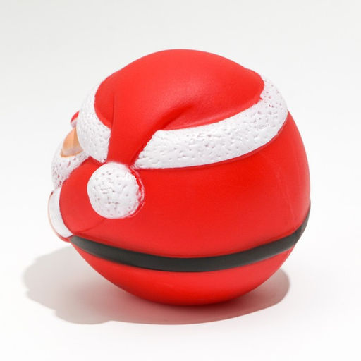 Шар пищащий для собак Дед Мороз, виниловый, 8,5 х 8 см - Пижон фото 7