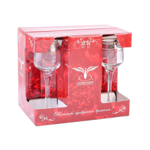 TL34-4164 Набор 6 рюмок Изабелла с рисунком Нежность (х8) - Mayer&boch фото 5