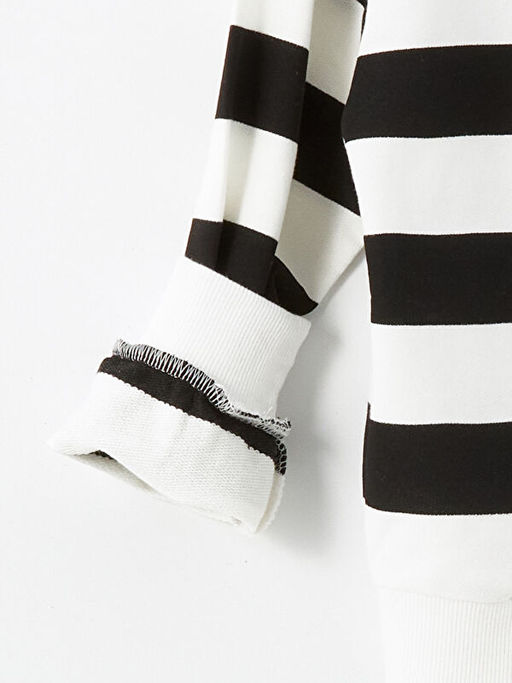 Bisiklet Yaka K?z ?ocuk Sweatshirt - Waikiki фото 3