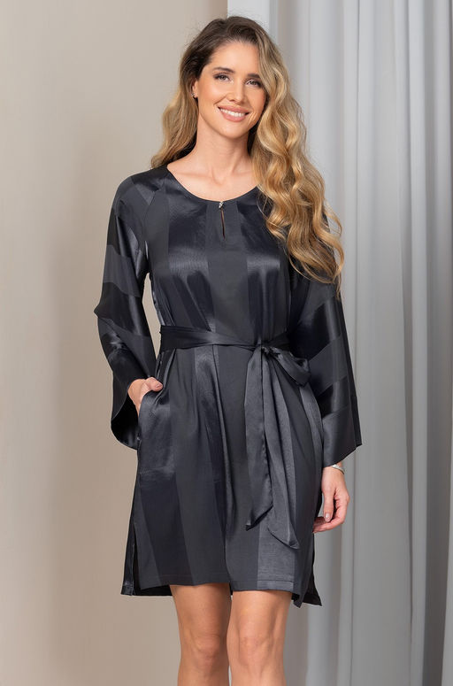 Joanna 7319 Длинный запашной халат-кимоно Mia-Amore