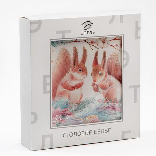Скатерть новогодняя «Этель» Pink magic, 150×180 см +/-3 см с ГМВО, 100% хлопок