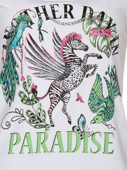 PELICAN, майка женская, Белый  фото 3