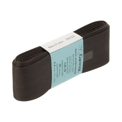 Gamma репсовая лента GR-38 ФАСОВКА 38 мм 1.1/2 5 х 5.4 м