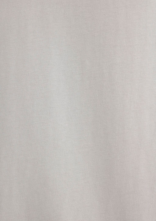 Etiket Detayl? Gri Basic Tisort - Mavi фото 8