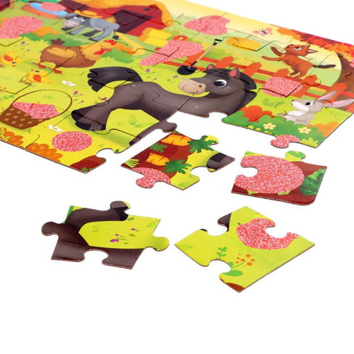 Пазл Собери, найди, покажи. Наша ферма, 35 элементов - Puzzle time фото 4