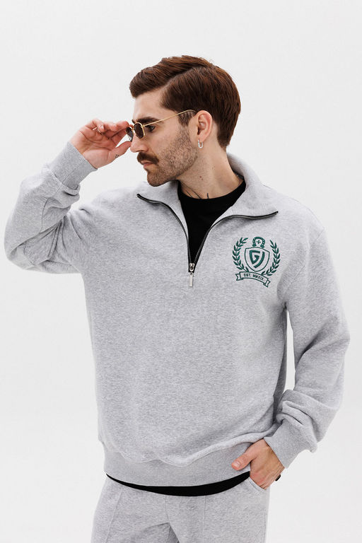 Спортивный костюм GO M3077/50-04.182-188 серый меланж - Pirs фото 6