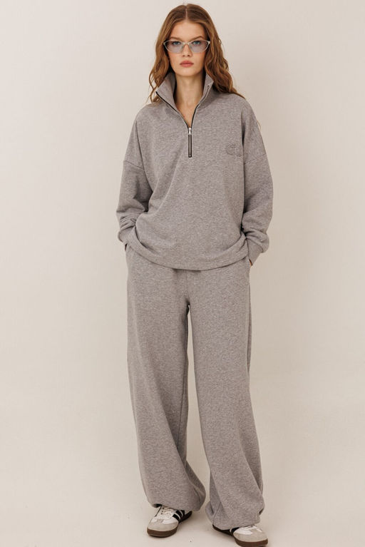 Костюм GO F3120/50-04.170-176 серый меланж