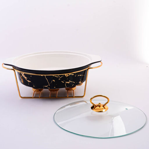 7445-1 Мармит 1,25л фарфор/металл MB (х4) - Mayer&boch фото 2