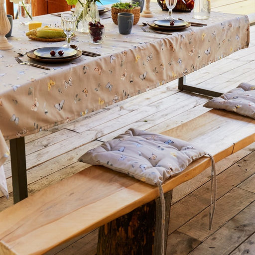 Подушка Этель Butterflies 42×42 см, 100% хл, рогожка 186 г/м²