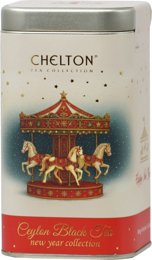 CHELTON. Новый год. NYC. Праздничная карусель 100 гр. жест.банка