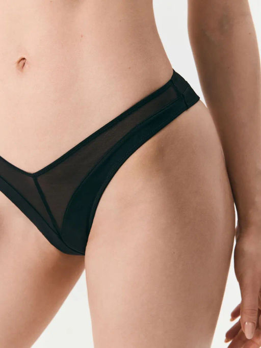 Infinity / Трусы стринги-бразилиано жен. Bruna черный - Infinity Lingerie фото 6