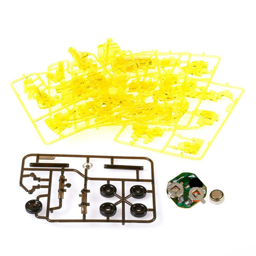 3D пазл Ретро-автомобиль, кристаллический, 54 детали, цвета МИКС - Zabiaka фото 6