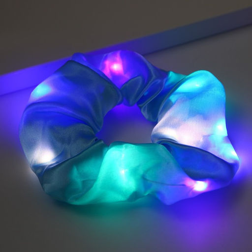 Цена за 2 шт. Резинки для волос светящаяся в темноте «Самая милая девочка» диам. 10 см