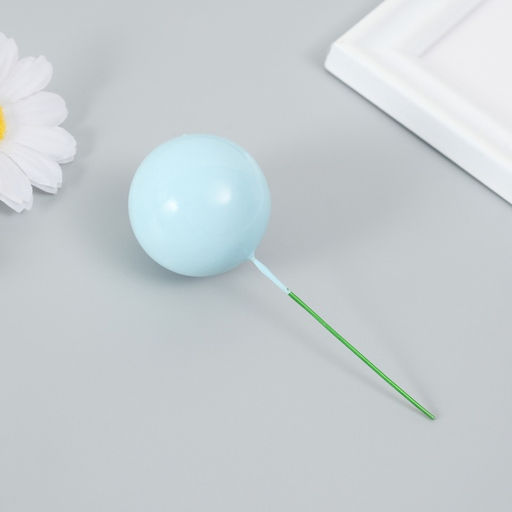 Декор для творчества «Шарики голубые», d=2; 3; 3.5 и 4 см, набор 20 шт.